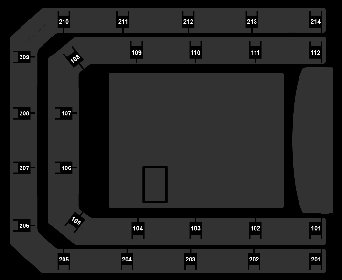 Seating Plan Kaiser Chiefs: Ziggo Backstage Session